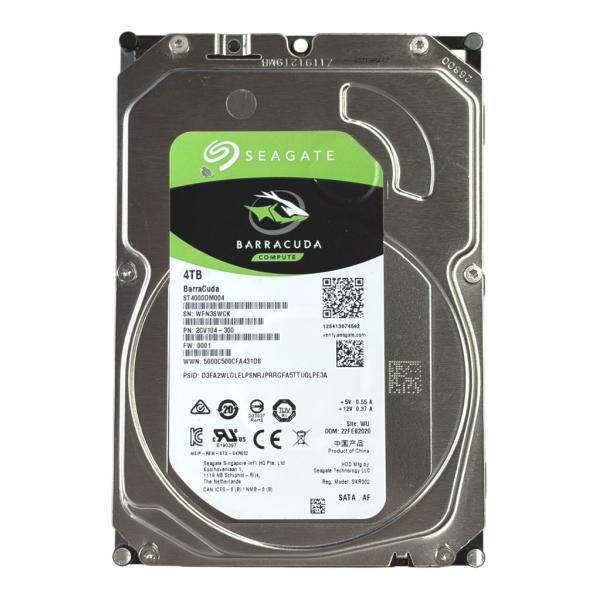 中古 SEAGATE ST4000DM004 3.5インチHDD 4TB SATA600 5400rpm 電源投入回数578回 使用時間29229時間