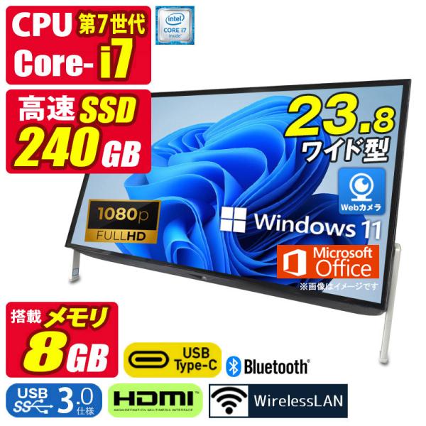 FMV-ESPRIMO 訳あり 中古デスクトップパソコン Windows11
