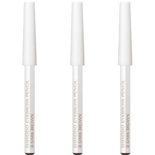 資生堂 眉墨鉛筆 2 ダークブラウン アイブロウ ペンシル適度な芯の硬さで描きやすく、自然な眉に仕上げるアイブローペンシルです。使用上の注意お肌に傷やはれもの・湿しん・色抜け(白斑等)や黒ずみなどの異常が生じていないかよく注意して使用してく...