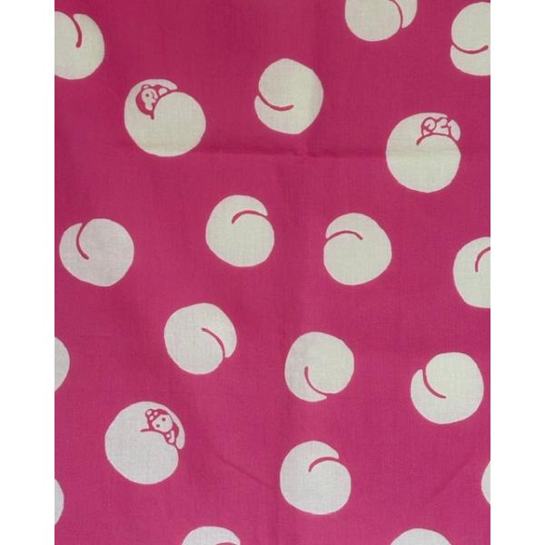 手ぬぐい「MoMo(おかてぬシリーズ)」桃　もも　モモ