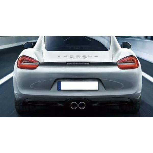 Porsche 981 / 987 boxster cayman用 2本出しマフラーエンド : AOYAMA