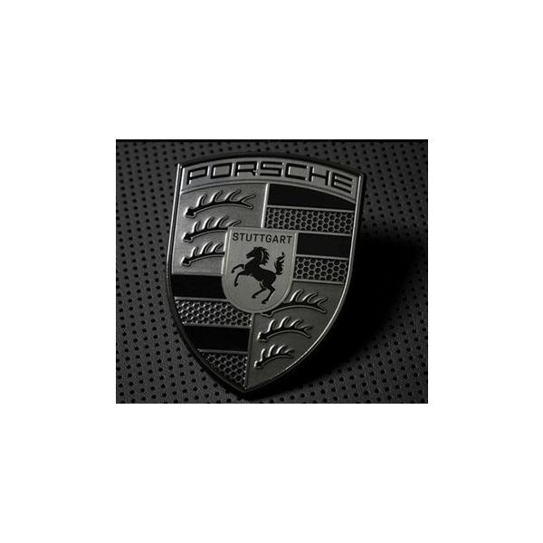 純正 Porsche ポルシェ ターボナイト ボンネット クレスト エンブレム