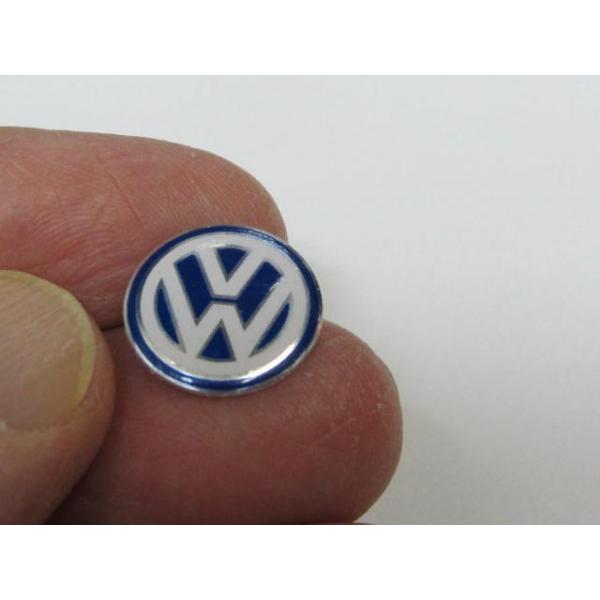 VWワーゲンエンブレム(14mm)極小のエンブレム(ブルー) : AOYAMA