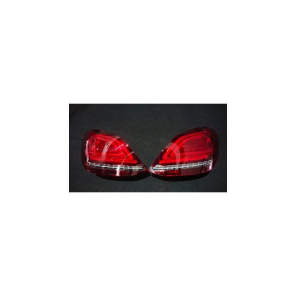 W205 前期 セダン用 後期ルック リアテール（中型商品) : AOYAMA