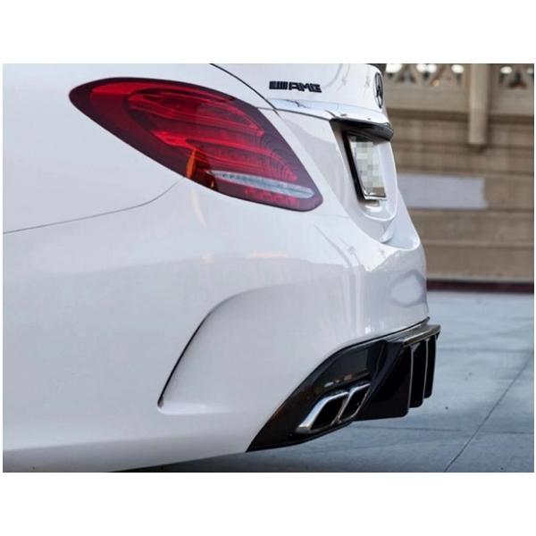 ベンツW204 クーペ用 BOCAデザイン カーボンウイング