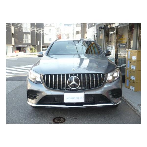 x253 w253 c253 GLC後期 AMGライン 社外パナメリカーナグリル X253後期 GLCクラス用パナメリカーナグリル（Chrome・Black