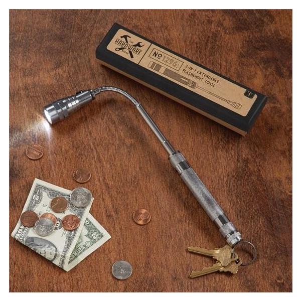アメリカTWO'S COMPANY HARDWARE 3-IN-1エクステンダブルフラッシュライト