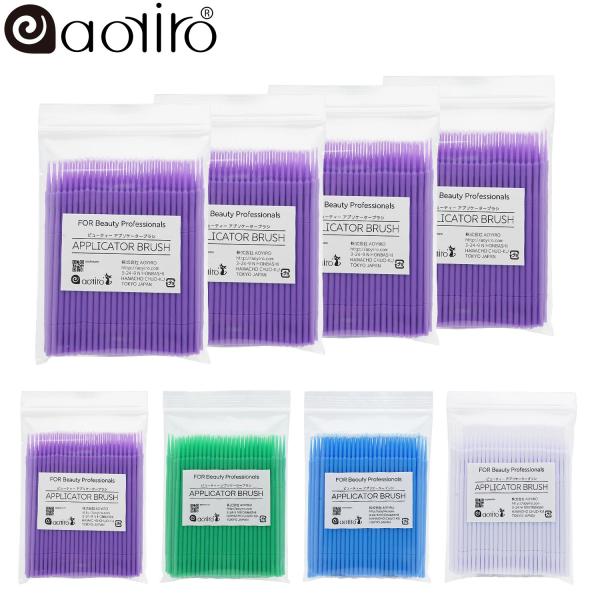 【内容量】4袋（約400本）【材質】PP、ファイバー（毛羽）【特徴】・毛羽立ちしにくいです。・使い捨てで衛生的です。・先端が折り曲げできます。・細かい溝の掃除ができます。【こんな人にオススメ】まつ毛エクステの施術に、まつげパーマの施術に、ま...