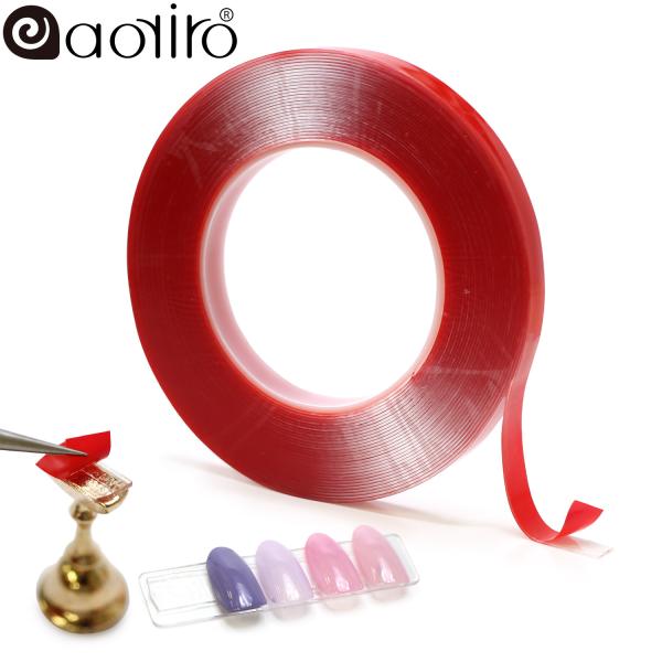 【内容量】1巻(約10m)【特徴】・10メートルの超ロング♪・チップ作成、ディスプレイに。・伸縮性のある透明粘着両面テープ。・縮性のある透明粘着両面テープ。・クッションタイプ（厚みがある）で貼り付けても取れてしまいがちなチップをしっかり粘着...