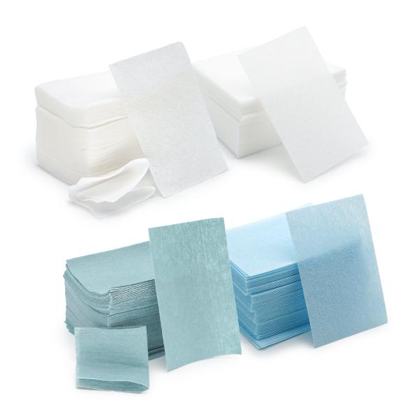 【内容量】ソフトタイプ：約450枚ハードタイプ：約600枚【特徴】 ●ソフト材質タイプ・ソフトな材質で隅々までしっかり拭き取ります。・未硬化ジェルの拭き取りや筆の拭き取りなどに！・吸水力良好で、上質で、毛羽たちしにくいです。・筆の拭き取りで...