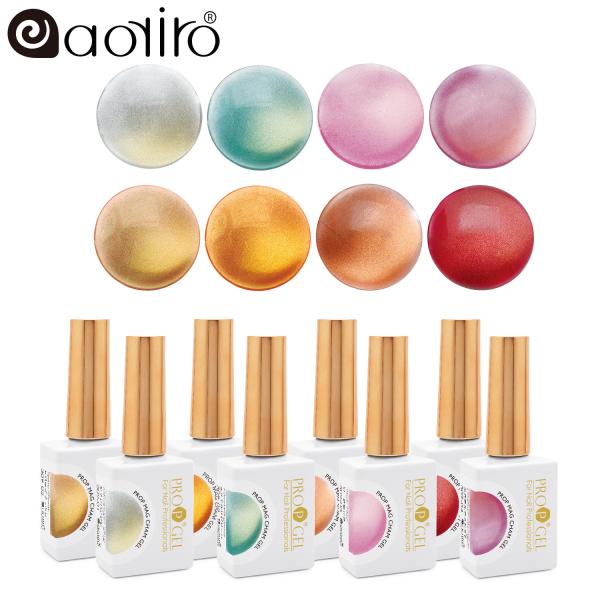 プロップジェル マグシャンジェル 10ml マグネットネイル シャンパンゴールドの光 5ミクロン セラミック ビー玉 シースルー ジュエリー