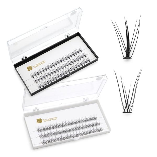 【内容量】60束【特徴】・毛先：特殊研磨技術で磨き上げた、ナチュラルで尖った毛先・しなやかさ：カールがしなやかなで美しい・根本：薄いのにしっかり一本一本が束に固定されていて外れにくい。・着々つけられる最大のポイント：薄く平らな根元はつけまつ...