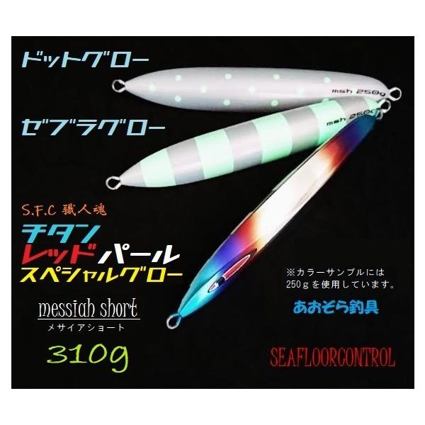 SEAFLOORCONTROL メサイアショート 310g チタンレッドパール