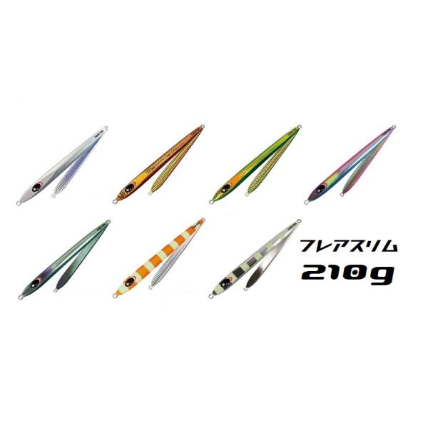 XESTA フレアスリム 210g ゼスタ メタルジグ ジグ スロー