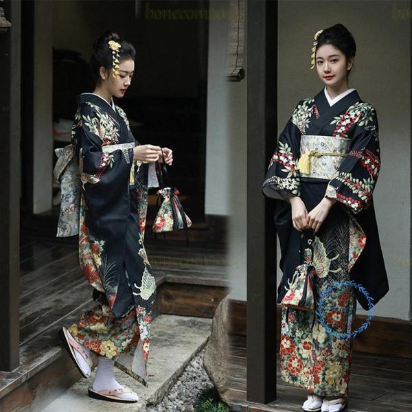 浴衣 単品 レディース 大人っぽい シック 女性 単衣着物 夏着物