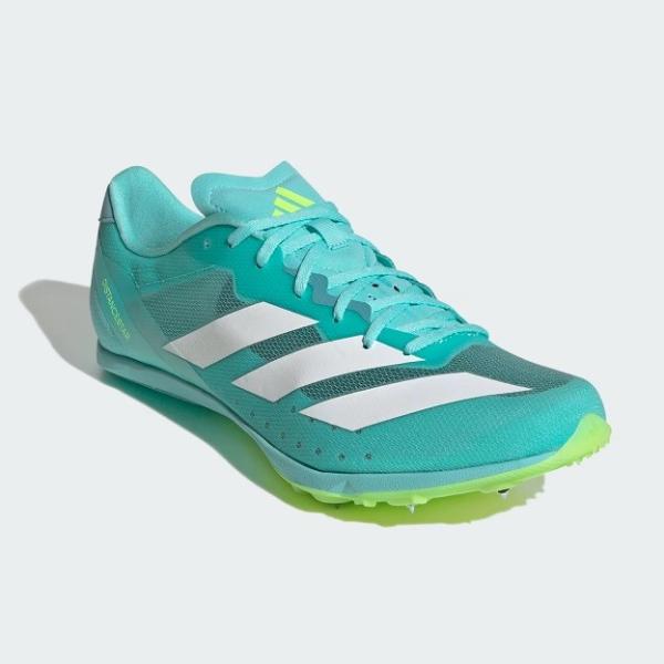 アディダス(adidas) 陸上スパイク ADIZERO DISTANCESTAR アディゼロ ディスタンススター (25aw) シューズ 中距離/長距離 Blue/Cloud White/Lucid Lemon JI2999