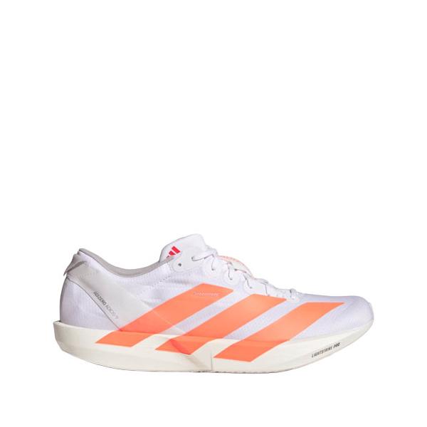 アディダス (adidas) ランニングシューズ アディゼロ ジャパン 9 Adizero Japan 9 メンズ (26ss) ホワイトxオレンジ 25.5-27.5cm JQ0777【mkd】【RUNsale】