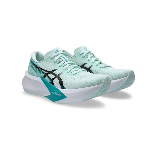 アシックス (asics) ランニングシューズ MAGIC SPEED 4 マジックスピード 4 レディース (25ss) グリーン ブラック スタンダードラスト 23.0-25.0cm 1012B676-400