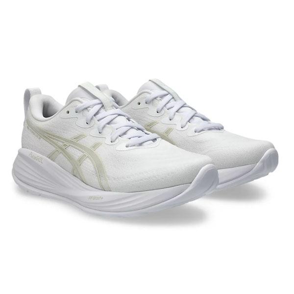 アシックス (asics) ランニングシューズ GEL-CUMULUS 27 レディース (25aw) ホワイトxグレー 23.5-25.0cm スタンダードラスト 1012B772-100