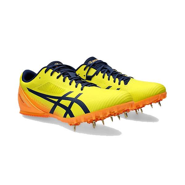アシックス (asics) 陸上スパイク HEATSPRINT 13 短距離 長距離 ハードル 跳躍種目 ユニセックス (24ss) イエロー スタンダードラスト 1093A199-750