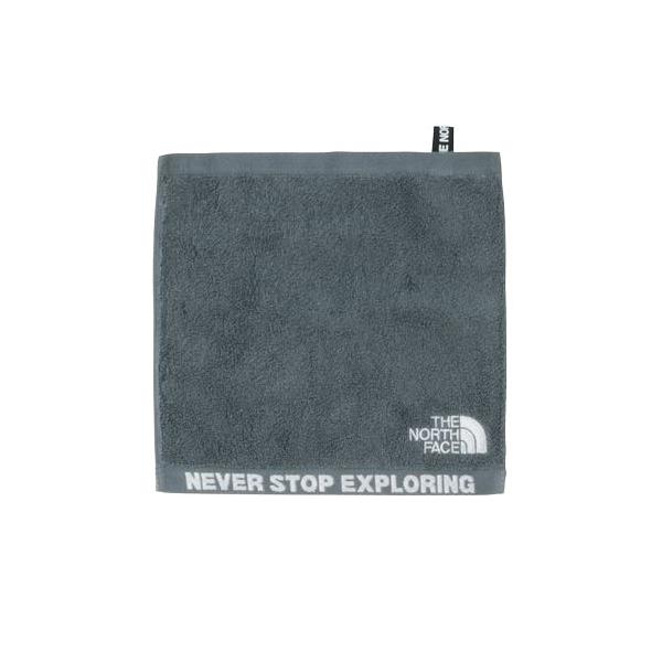 ザ・ノース・フェイス (THE NORTH FACE) アウトドア コンフォートコットンタオル S グレー 25cm×25cm NN22102-SL