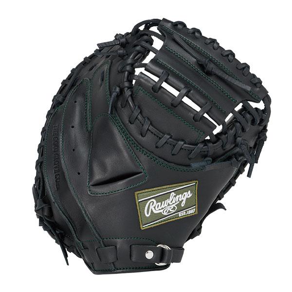 Rawlings ハイパーテック キャッチャーミット ブラック 軟式用