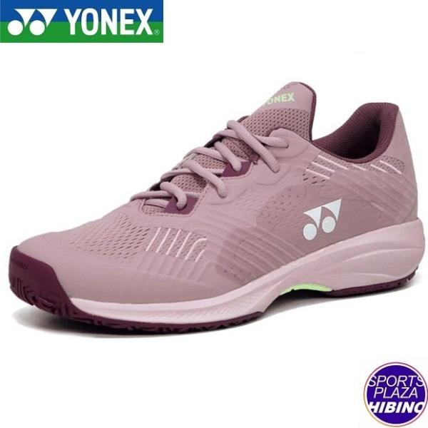 ヨネックス(yonex) テニスシューズ パワークッション ソニケージ ウィメンAC (25ss) オールコート用 スモークピンク SHTSCLA-486
