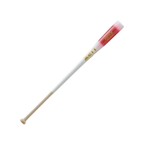 ゼット (ZETT) 野球 硬式軟式兼用 ノックバット トレーニング (26ss) ホワイトxラメレッド 89cm 550g 91cm 580g BKT1452CB-1164