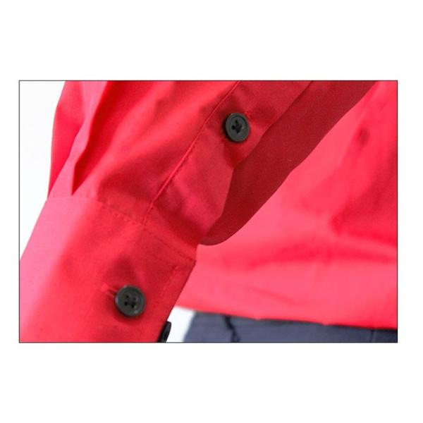 赤シャツ メンズ 長袖カラーシャツ レディースシャツ ワイシャツ レッド 無地 制服 練習着 コスプレシャツ 衣装シャツ Buyee Buyee Japanese Proxy Service Buy From Japan Bot Online