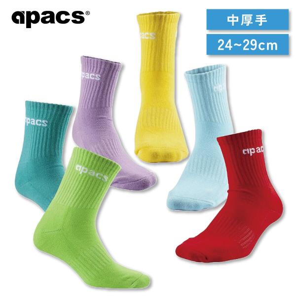 ■特性と機能アパックス バドミントンソックス 靴下 AP307-Vは、コットン特有のやわらかな肌触りが特徴で、中厚手タイプにより、長時間の使用でも快適な履き心地を提供します。汗を効果的に吸収し通気性も良く、アクティブな動きの中でも足元は常に...