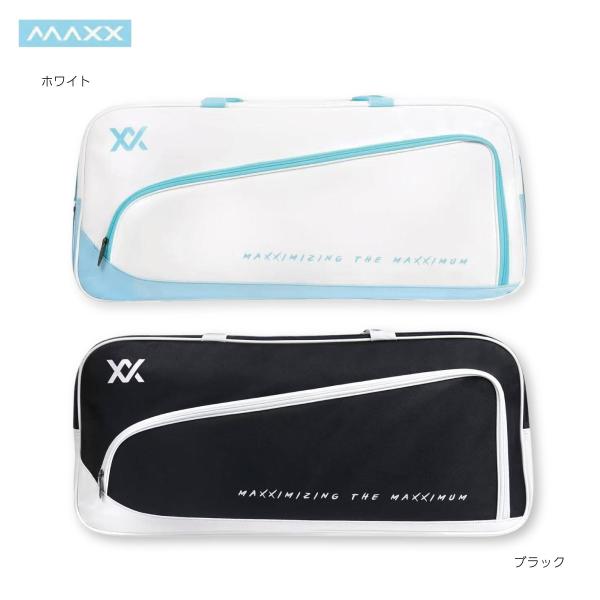 【MAXX ORIGINAL SERIES】スポーツと日常をスタイリッシュにつなぐ、MAXXのバドミントンラケットバッグ。ブラックとホワイトの2色展開で、シンプルで上品な、どんなシーンにも馴染むデザインが特徴です。傷がつきにくく耐久性にも優...