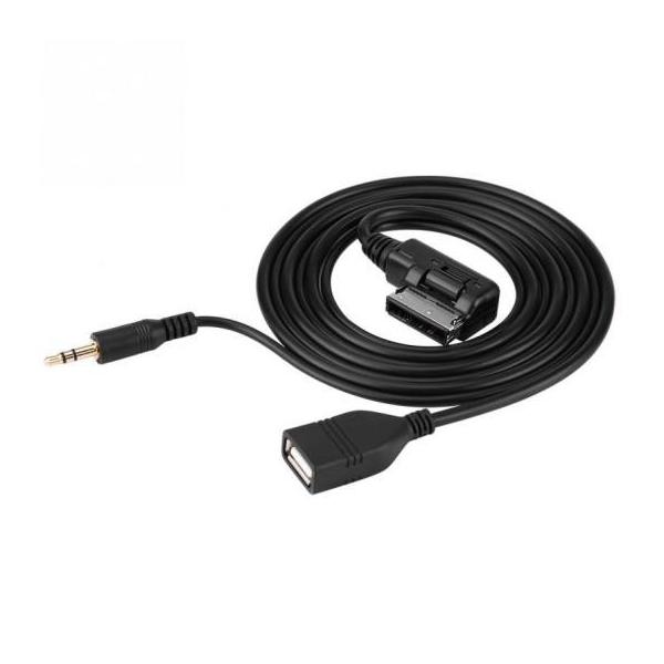 ԗpP[u I[fBI AUX USB A_v^ P[u ZfXExc C63 E200L CLS E S MLNX ubN AL-AA-6657 AL