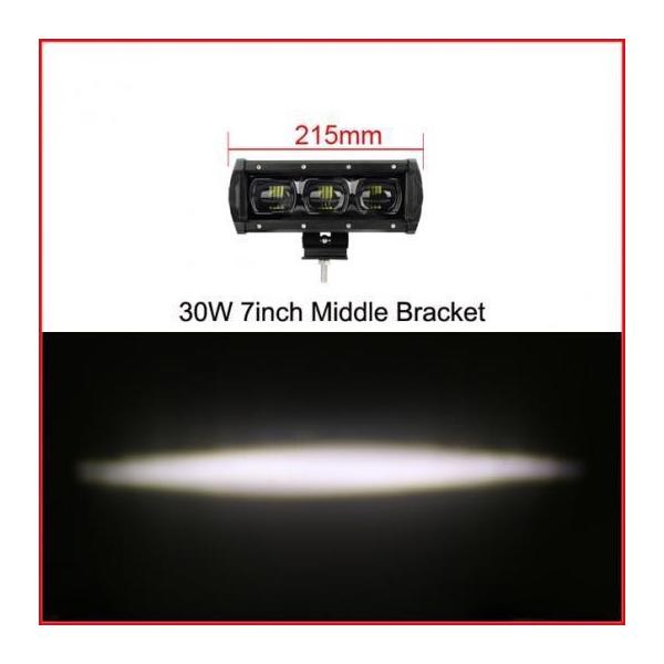 6D Y P LED Cgo[ gbN 4WD ItH ATV g[[ h LED Cgo[It[h 7 Inch 30W x1 AL-AA-7315 AL