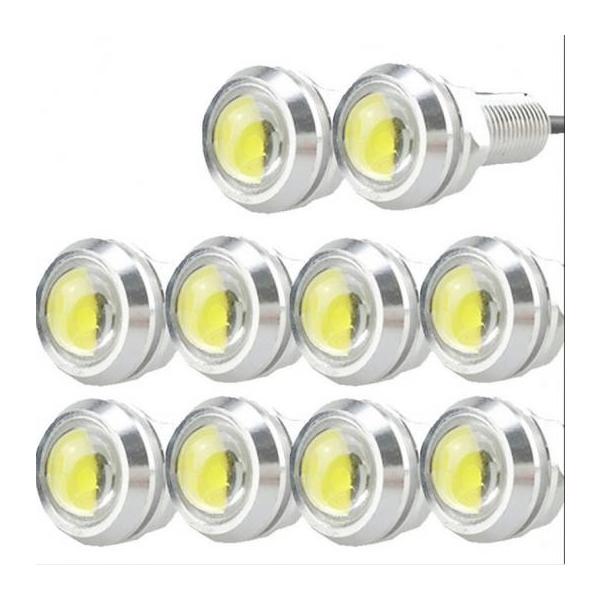 10PC 3bg LED DRL C[OACCgtHO fC^C p[LO VOi vVo[ VF tHOv 18mm AL-BB-1035 AL