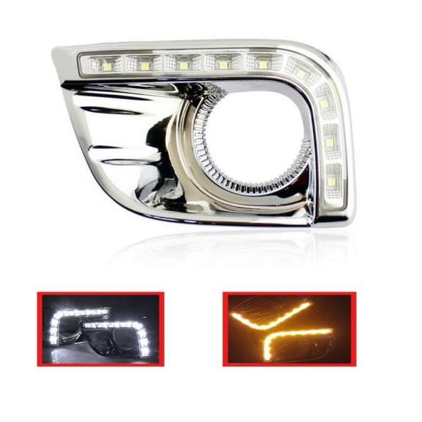 2 g^ vh FJ150 LC150 2010 2011 2013 h N[U[ 2700LED DRL s Cg tHO wbhv Jo[ white and yellow AL-BB-1129 AL