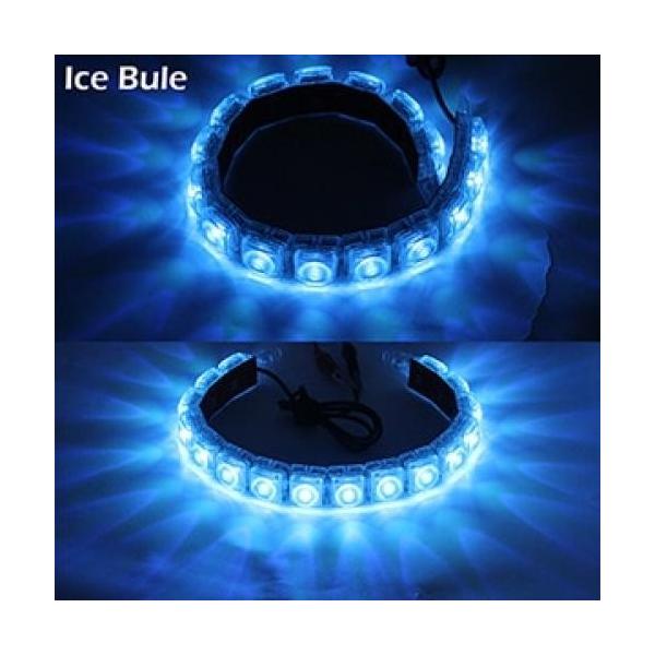 fC^C jOCg DRL I[gtLVu LED Xgbv tHO v 12V Ice Blue 16LED Transparent AL-BB-1173 AL