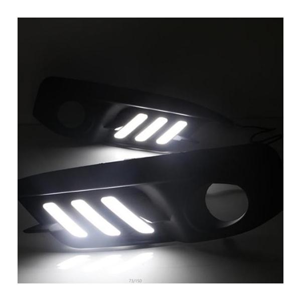 _ z_ VrbN 10th 2016 2017 LED DRL fC^C jOCg White Yellow Blue AL-BB-1336 AL