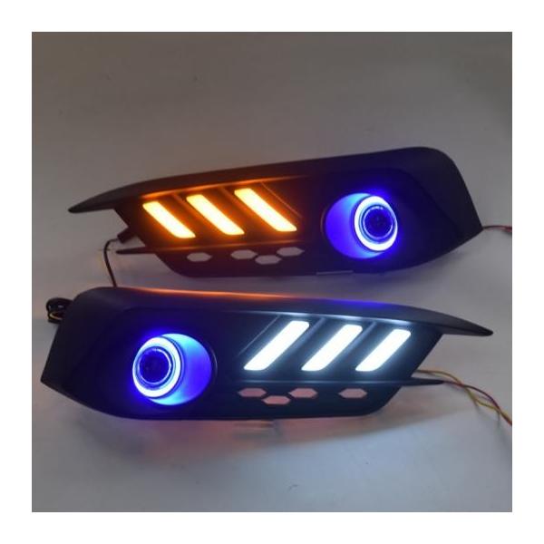 COB + LED fC^CjOCg DRL + vWFN^[Y + ECJ[ z_ VrbN 10th 2016 6000K 12W WHITE DRL zCg AL-BB-1430 AL