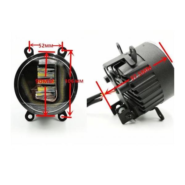 LED DRL fC^C jOCg vWFN^[tHOv CG[ J[ z_ WYtBbg 2014 2015 3 Functions AL-BB-1490 AL