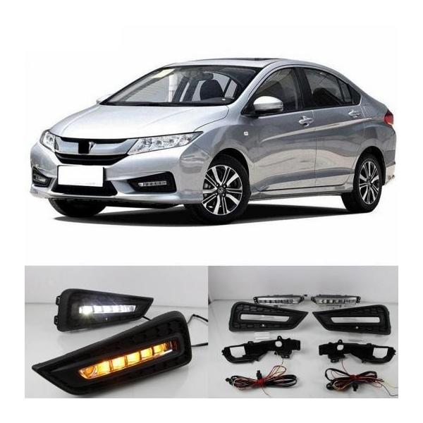 1yA fCCg LED fC^CjOCg 12V DRL z_ VeB 2015 2016 2017 CG[ J[J[ White and yellow AL-BB-1572 AL