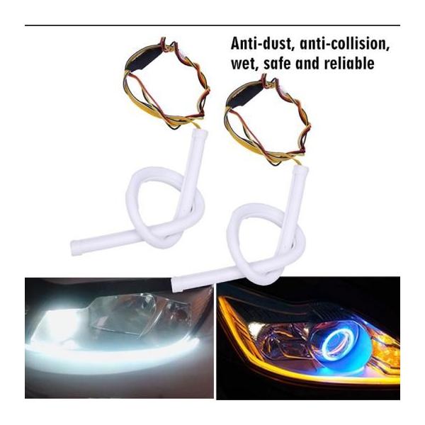 LED �f�C�^�C�������j���O���C�g �h���I�[�g�h���C�r���O�t�H�O���C�g DHO DRL �V�O�i�� �C�G���[ 60CM (23.62 INCH ) AL-BB-1635 AL