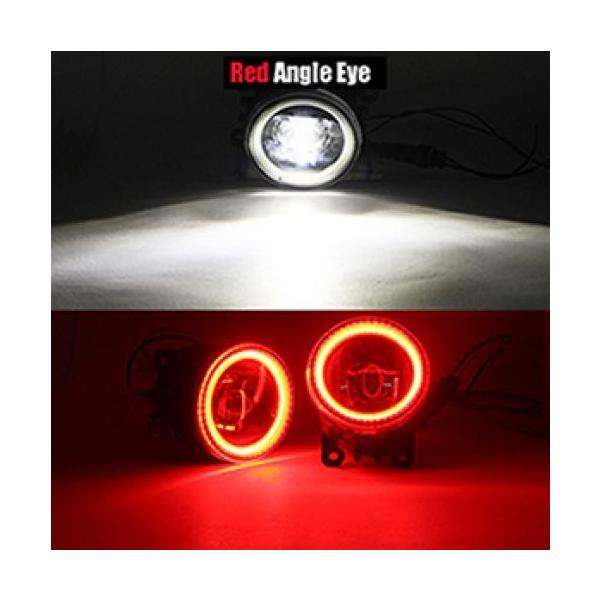 2005-2012 Y pXt@C_[ It[h R51 LED tHOCg DRL fC^CjO 12V Red Angel Eye AL-BB-1671 AL