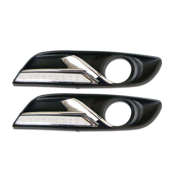 CG[ ]@\N[Xgbv Jo[ 12V DRL LED fC^CjOCg VtBZg2013 2014 2015`6 DRL With Turn Signal AL-BB-1706 AL