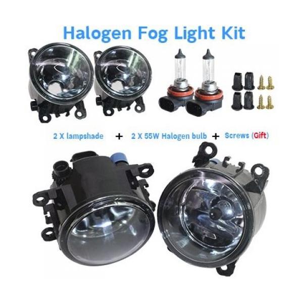 tHOCg v VF[h + H11 LED nQ ou DRL 12V 2005-2012 Y pXt@C_[ It[h R51 Halogen Fog Light AL-BB-1729 AL