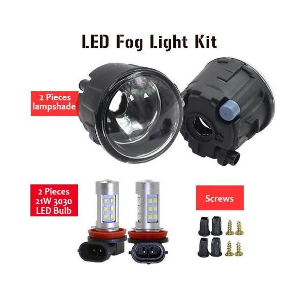 Y GNXgC T31 It[h 2007 ~ 2013 H11 tHOv Lbg VF[h + ou DRL 12 12V LED Fog light kit AL-BB-1746 AL