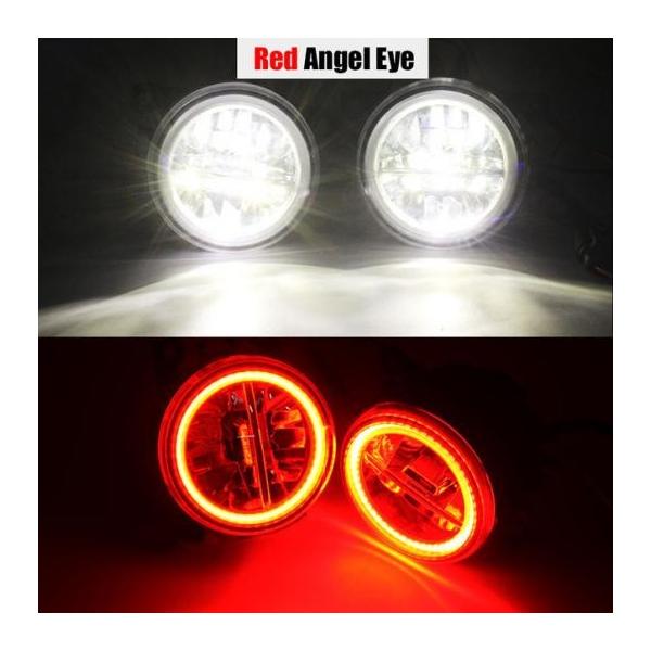 Y [m Z51 4000LM LED tHOCg GWF ACn[O v DRL 12V 2007-2014 Red Angel Eye AL-BB-1766 AL