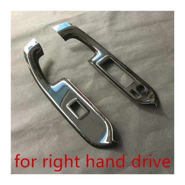 g^ HNV[ mA R80 2014-2018 ABS tg hA A[Xg hAEBhEt^[XCb`{^ 2pcs light blackEABS chrome AL-BB-2930 AL