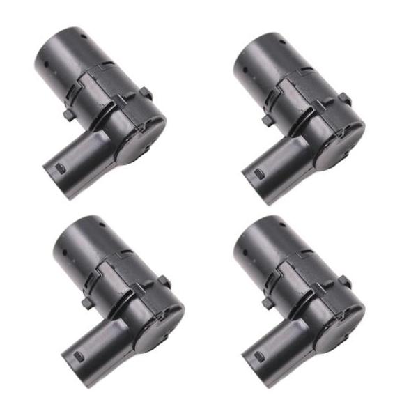 AL 4ピース 8200049264 パーキング センサー ルノー シトロエン プジョー サーブ 9-5 7701062074 ブラック AL-CC-0883