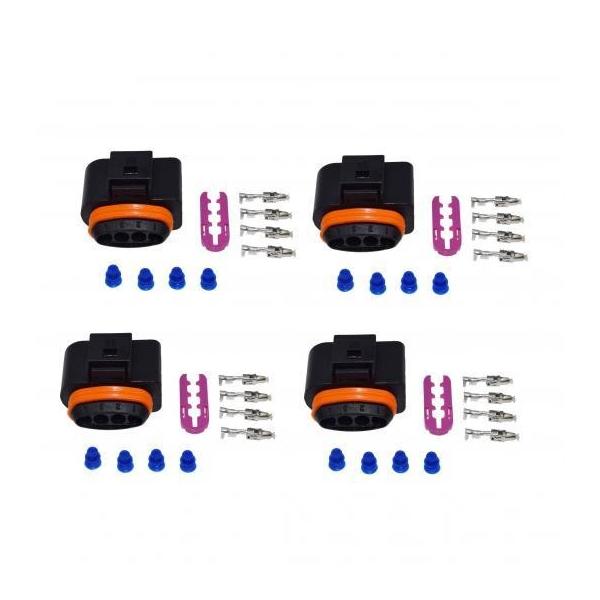 �C�O�j�b�V�����R�C���R�l�N�^�L�b�g�n�[�l�X�v���O�z�� �P�[�u�� �A�E�f�B VW A3 A4 A5 A6 A8 �r�[�g�� 4 Kits of Plug Seals AL-CC-3283 AL