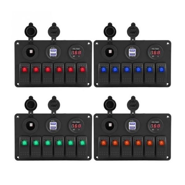 12V 24 V 6 MO {[g } LED bJ[XCb`plfA USB dvVK[C^[ [d LED bh`IW AL-DD-0631 AL